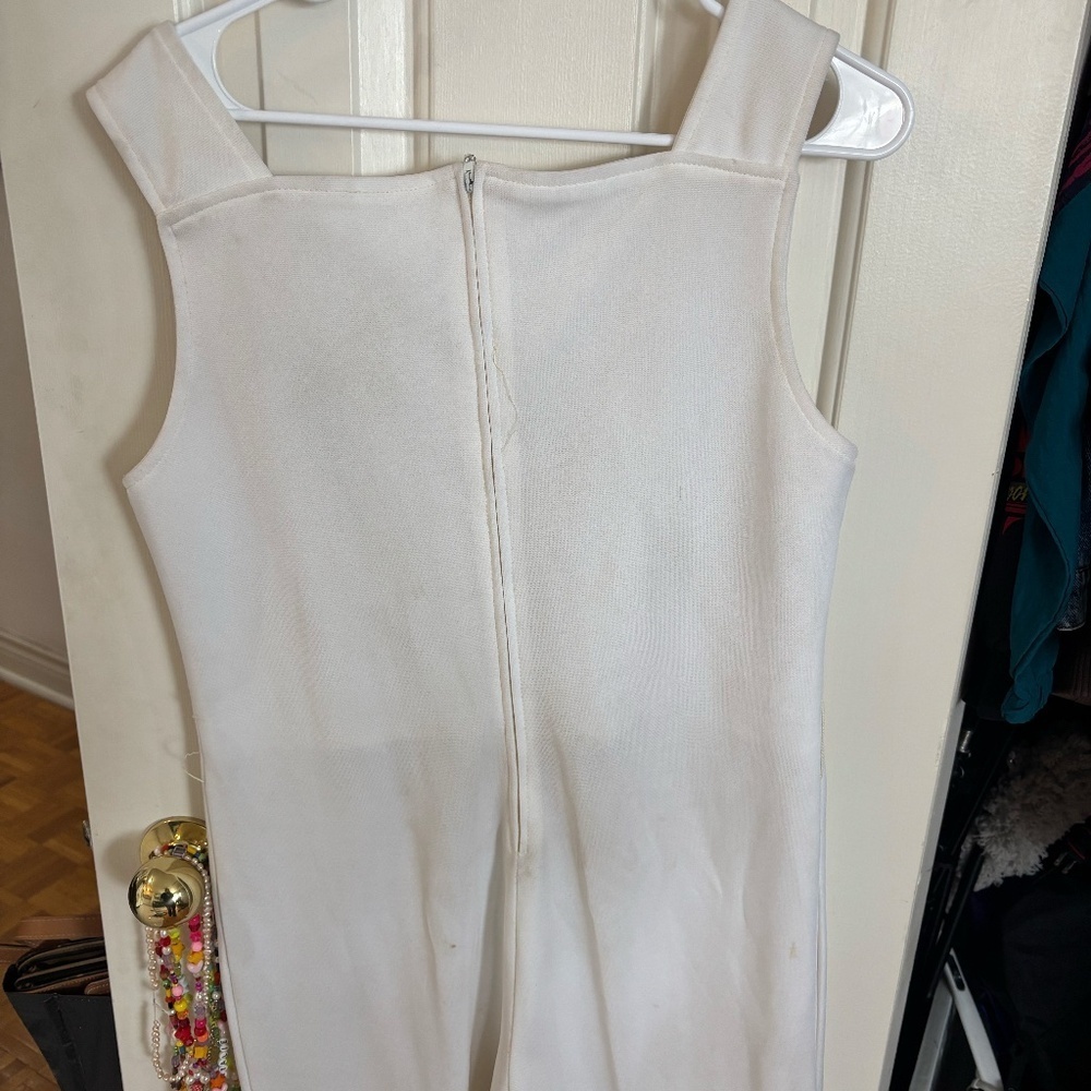 1970s vintage flare overalls - Picture 3 of 4